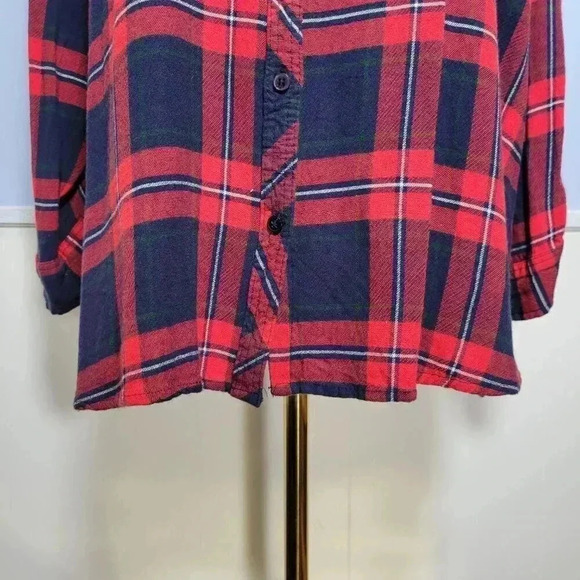 Final Price / Last Chance Item Primark Size 12 Red Blue Plaid - Picture 3 of 10